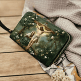 The Cross of Redemption - Leather Wallet Purse