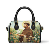 Catholight Harmony of Saint Francis Leather Mini Satchel