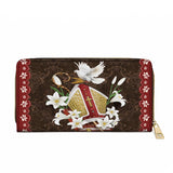 The Bishop's Grace Leather Wallet Purse