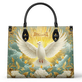 Grace of the Holy Spirit Personalized Leather Bag