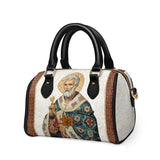 Catholight  Saint Peter Reverence Leather Mini Satchel