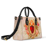 Sacred Heart of Grace Leather Bag