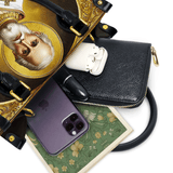 Saint Nicholas The Patron of Generosity Leather Bag