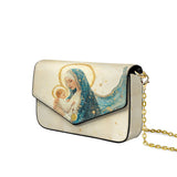 Catholight Divine Mother’s Embrace Envelope Chain Crossbody Bag