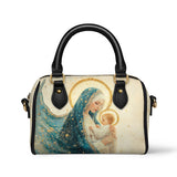 Catholight Divine Mother’s Embrace Leather Mini Satchel