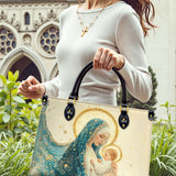 Divine Mother’s Embrace Leather Bag