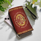 Radiance of Faith Leather Wallet Purse