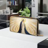 Our Lady’s Eternal Glow Leather Wallet Purse