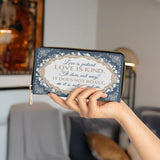 Corinthian Elegance Leather Wallet Purse