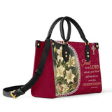 Catholight  Lilies of Faith Leather Bag