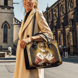 Saint Nicholas The Patron of Generosity Leather Bag