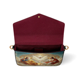 Catholight Trinity Divine The Holy Grace Envelope Chain Crossbody Bag