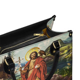 Saint John The Baptist Shepherd Leather Bag