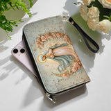 Catholight  The Crescent of Serenity Leather Wallet Purse