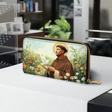 Harmony of Saint Francis Leather Wallet Purse