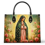 Catholight  Roses of Guadalupe Leather Bag