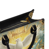 Grace of the Holy Spirit Personalized Leather Bag