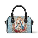 Catholight Our Lady of Grace Leather Mini Satchel