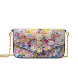 Catholight Floral Resurrection Envelope Chain Crossbody Bag