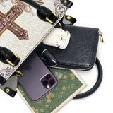 Catholight  Faith & Florals Leather Bag