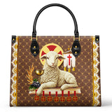 Agnus Dei Leather Bag