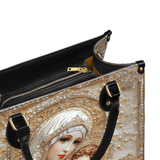 Heavenly Grace In Radiant Splendor Leather Bag