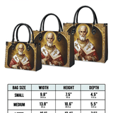 Saint Nicholas The Patron of Generosity Leather Bag