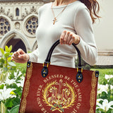 Radiance of Faith Leather Bag