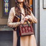 Liturgical Elegance Leather Bag