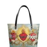 Catholight Trinity of Love Leather Tote Bags