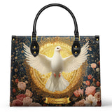 Dove of Eternal Light Leather Bag