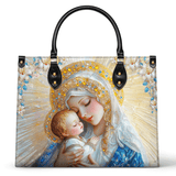 Divine Grace and Serenity Leather Bag