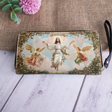 In God We Trust Leather Wallet Purse