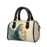 Catholight Divine Mother’s Embrace Leather Mini Satchel