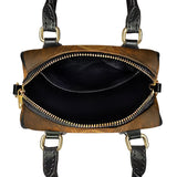 Catholight  The Lily Of Purity Leather Mini Satchel