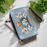 Sacred Devotion Leather Wallet Purse