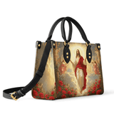 Glorious Ascension Christ Rising in Majesty Leather Bag