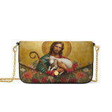 Catholight Lamb of Grace Envelope Chain Crossbody Bag