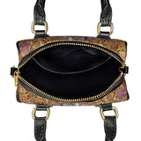 Catholight  Divine Madonna And Child Leather Mini Satchel