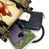 Glorious Ascension Christ Rising in Majesty Leather Bag