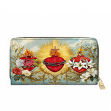 Trinity of Love Leather Wallet Purse