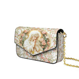 Catholight Virgin Mary's Grace Envelope Chain Crossbody Bag