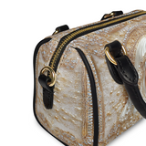 Catholight  Heavenly Grace In Radiant Splendor Leather Mini Satchel