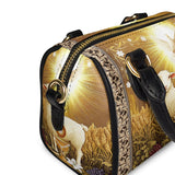 Catholight  The Lamb Of Redemption Leather Mini Satchel