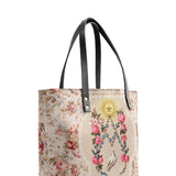 Catholight Roses of the Rosary Leather Tote Bags