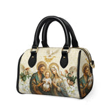 Catholight  Holy Family Sacred Leather Mini Satchel