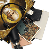 Saint Nicholas The Patron of Generosity Leather Bag