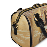 Catholight  Jesus the Savior Eternal Light Leather Mini Satchel