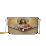 Catholight Jesus the Savior Eternal Light Envelope Chain Crossbody Bag