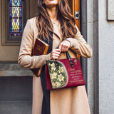 Catholight  Lilies of Faith Leather Bag